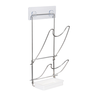 可折叠锅盖架壁挂式家用墙上免打孔放挂大菜板收纳置物架不锈钢