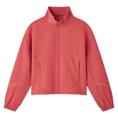 【限时三折】bossini堡狮龙2024秋冬款防风运动风衣短款外套女