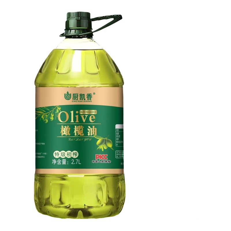 西班牙100%特级初榨橄榄油2.7L