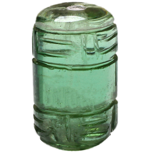 天然红蓝碧玺吊坠回纹雕刻路路通桶珠糖果色diy配件手链项链饰品