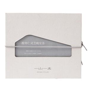 一山一禾酸枣仁灵芝晚安茶百合茯苓桂圆红枣睡眠安神助眠茶养生茶