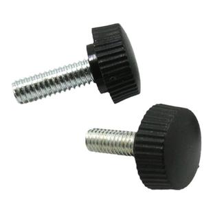 塑料手拧螺丝 胶头螺钉 包胶小型滚花旋钮 圆头直纹滚花M3 M4 M5