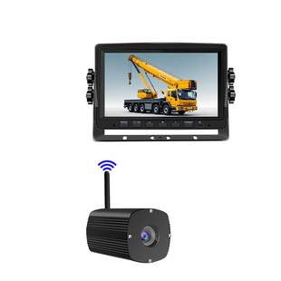 无线倒车摄像头货车数字无干扰信号传输车载10寸分割记录仪12V24V