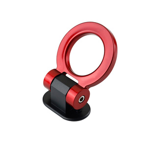 2023新款汽车通用改装拖车绳装饰钩个性拖车钩牵引带前杠飘带定制