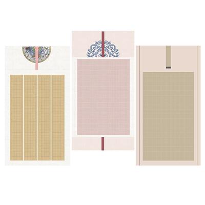 文必升六尺国展打格作品纸微喷