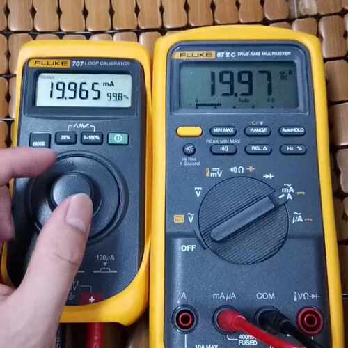 议价Fluke福禄克707回路校准仪，F707环路校准器，0-2维修