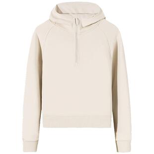 安踏遛弯卫衣丨半拉链套头衫女款冬季休闲运动上衣162517721S