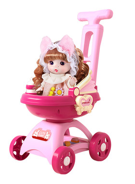 儿童娃娃手推车女孩玩具
