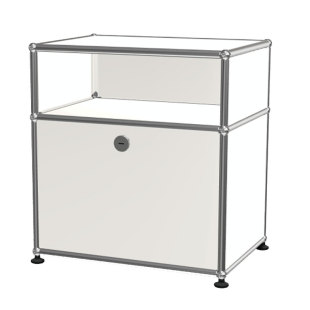 壁阁卧室室内不锈钢模块化收纳饰品柜轻奢极简ins网红中古床头柜