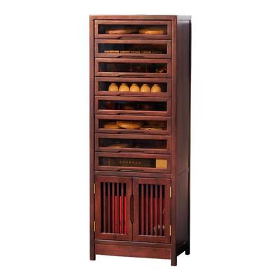 实木茶具柜文玩收纳柜子