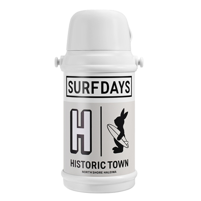 HALEIWA儿童保温杯双面图案兔子