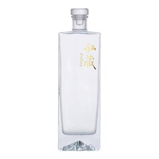 精致玻璃酒瓶一斤白酒空瓶子密封泡酒瓶高档包装存装酒定制酒瓶子