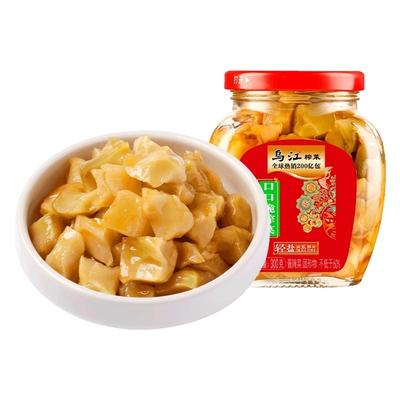 乌江榨菜口口脆榨菜300g瓶装脆嫩开味佐餐下饭菜咸菜榨菜即食正宗