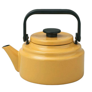日本进口野田珐琅壶开水壶复古搪瓷烧水壶明火壶2L燃气灶电磁炉