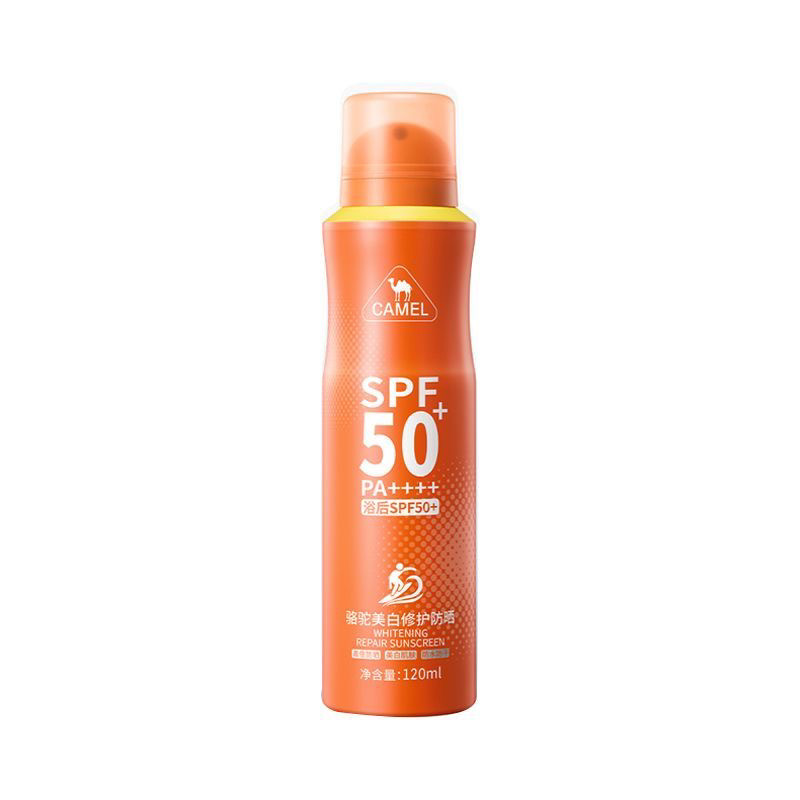骆驼运动防晒喷雾浴后SPF50防晒霜