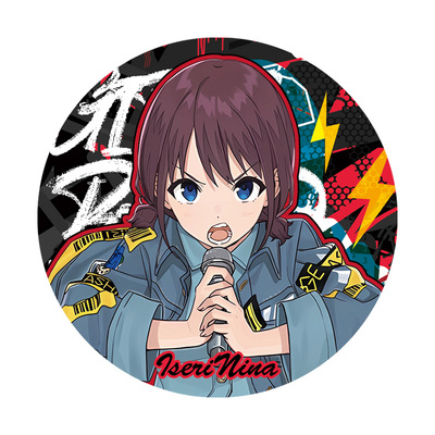 哭泣少女乐队同人周边镭射徽章