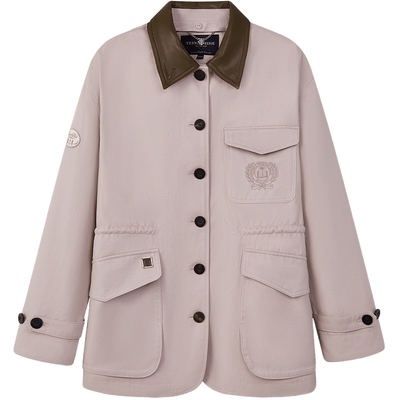 TeenieWeenie时髦工装风翻领夹克