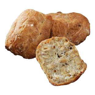 全麦恰巴塔面包胚早餐速食手作欧包无糖精油轻食代餐饱腹主零食品