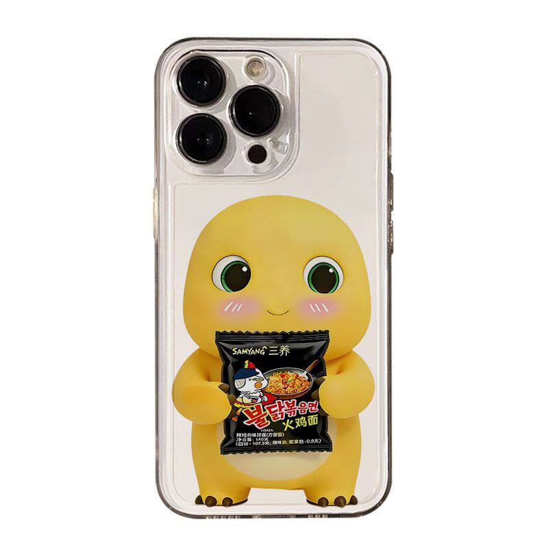 红米TURBO5可爱苹果16透明一加13T创意小米17ProMax手机壳软iPhone15卡通荣耀600适用14PLUS火鸡面螺蛳粉奶龙