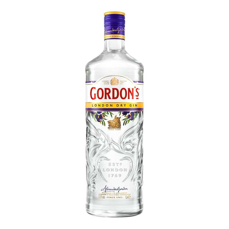 【哥顿】金酒Gordons杜松子金酒琴酒基酒金汤力伦敦干味750ml