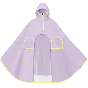 电动电瓶车雨衣双人亲子2人专用加大加厚全身防暴雨2026新款雨披