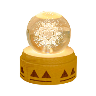 sky光遇宴会节雪花水晶球音乐盒小夜灯氛围感装饰周边游戏礼物