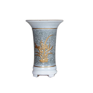 花盆陶瓷兰花高筒盆大号精品轻奢透气专用墨兰兰草盆新款厂家直销