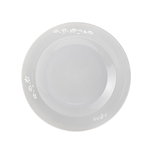 富玉陶瓷景德镇釉下彩餐具套装轻奢高级感高温白瓷玲珑家用碗碟盘