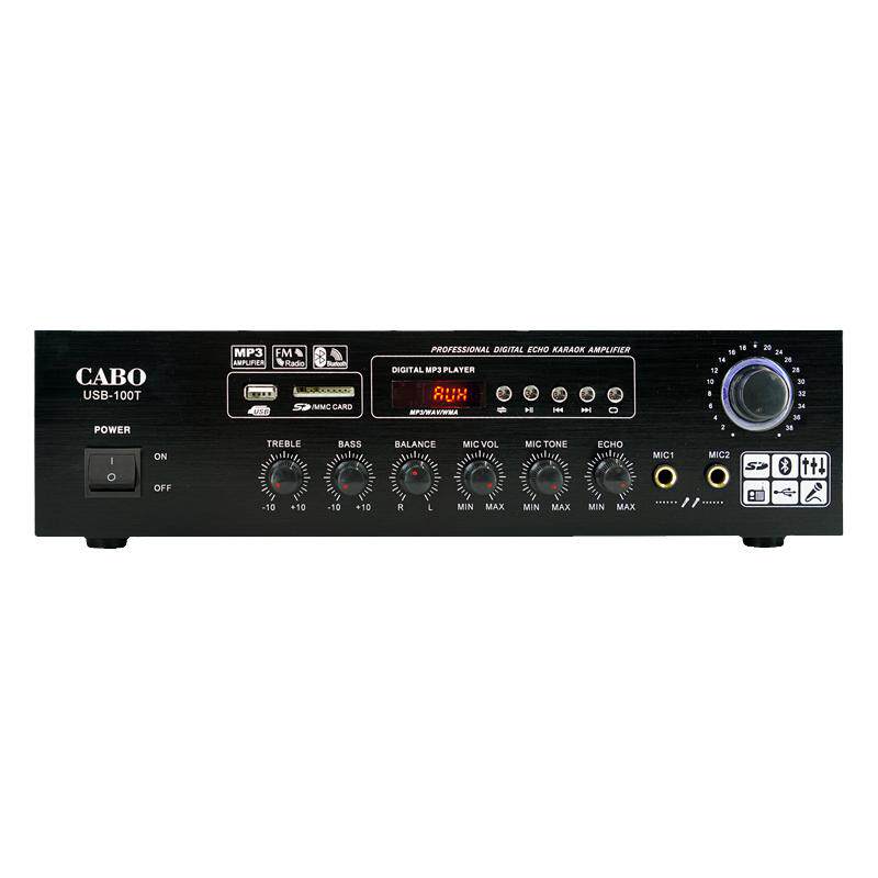 CABO/加宝 USB-100T专业定阻功放机 公共广播系统功放可蓝牙
