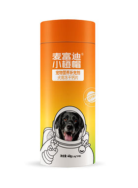 麦富迪小橙帽犬用冻干钙片