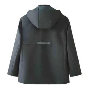 2025新款派克服男水貂绒内胆短款皮毛一体金貂绒貂皮外套冬仿皮草