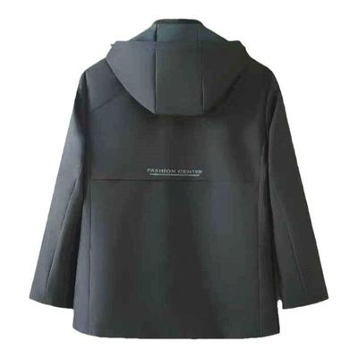 2024新款派克服男水貂绒内胆短款皮毛一体金貂绒貂皮外套冬仿皮草