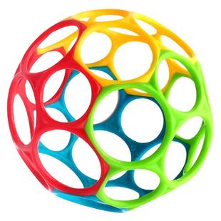 正版美国Kids2 Bright starts经典奥波球Oball宝宝手抓球早教玩具