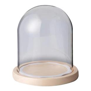 永生花软木塞 玻璃罩子羊毛毡收纳防尘手工艺品干花娃娃盲盒粘土