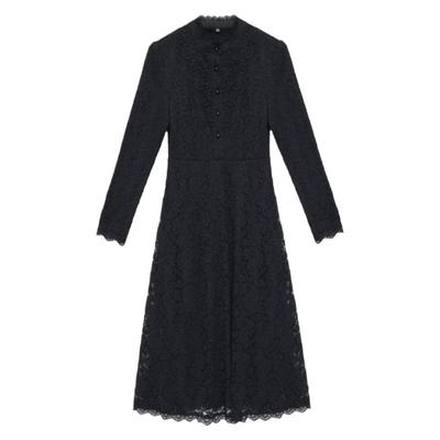 春夏韩版遮肚显瘦蕾丝连衣裙