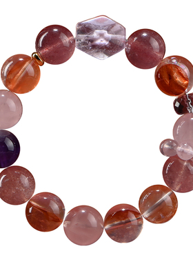 【喜火补火】五行聚能环水晶手串