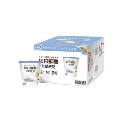 每日鲜酪希腊酸奶100g*12杯