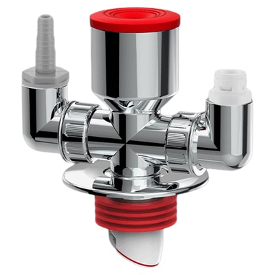 洗衣机地漏二合一下水三通防返臭