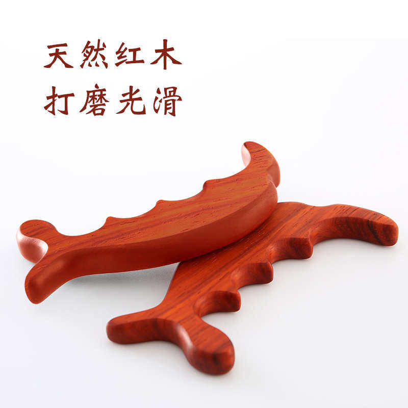 木质经络点穴棒全身按摩刮痧足底穴位器手部三角雀点穴笔足疗擀筋
