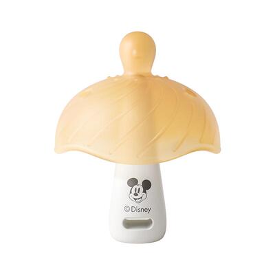 迪士尼牙胶婴儿小月龄防吃手蘑菇口欲期牙胶磨牙棒安抚宝宝0一6月