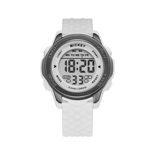 迪士尼电子手表女学生初高中女孩防水夜光高颜值女生儿童电子表