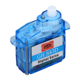 国华航模DIY微型3.7/4.3g 塑料齿轮舵机小型迷你固定翼三角翼改装