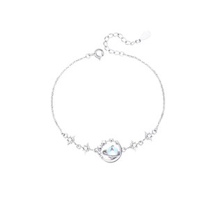 纯银手链女2025年新款轻奢小众精致女生士闺蜜手镯生日情人节礼物