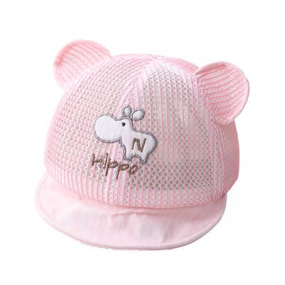 宝宝遮阳帽夏季薄款透气网格