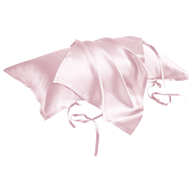 WORTHY SILK/华氏蚕人重磅100%桑蚕丝枕巾 旅行枕套 纯色真丝枕巾