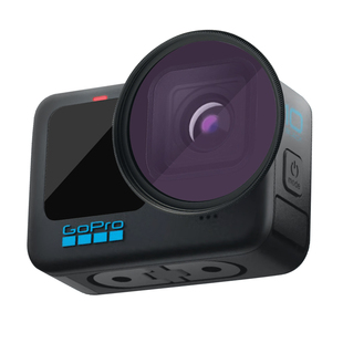 MECO美高GoPro Hero13/12/11/10/9/8/7/6/5/4运动相机滤镜CPL偏振可调减光GND渐变抗光害黑柔焦白柔镜转接环