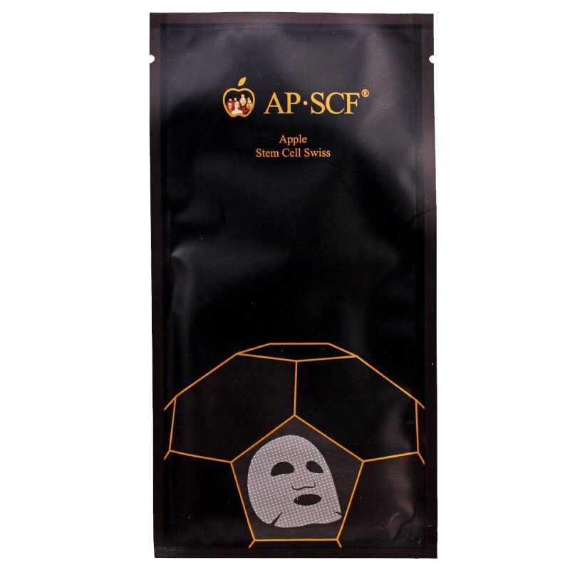 APSCF 富勒烯金箔面膜5片 修护保湿抗衰 苹果细胞 美容院正品防伪