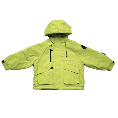 大e小e2025冬新款男女童加棉冲锋衣夹棉外套拉链衫中大童儿童895