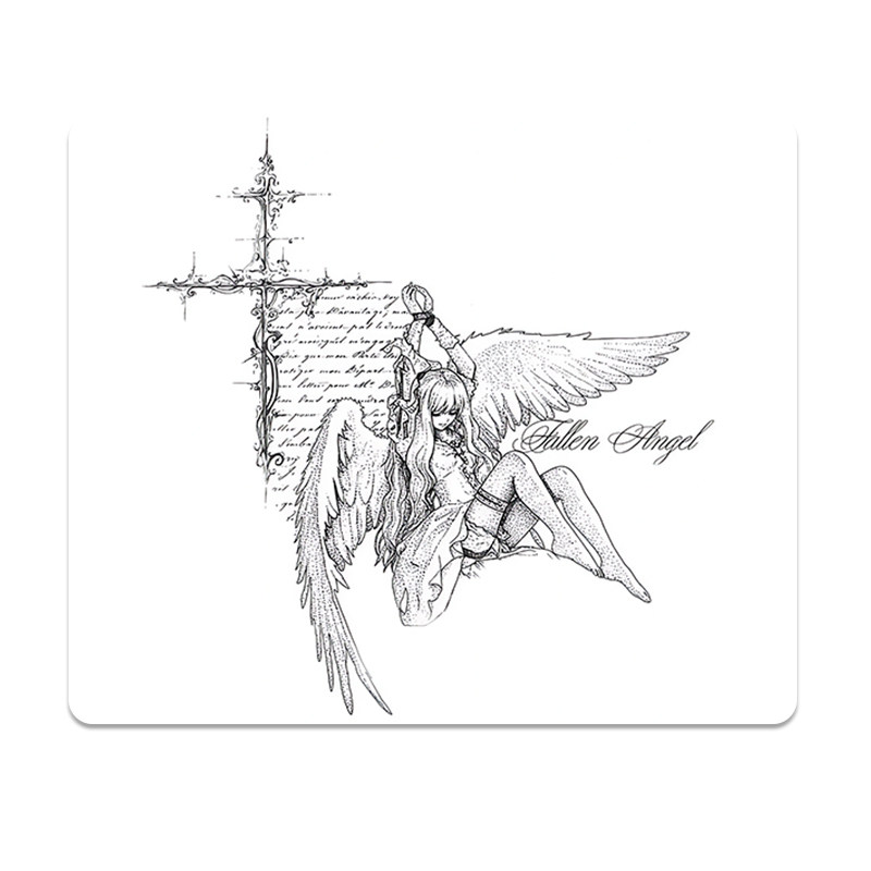 像素天使FPS专用电竞鼠标垫女生