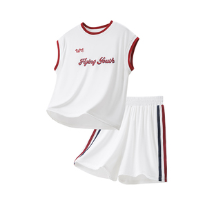 【夏天推荐款】儿童莫代尔套装女童运动服女孩空调服宝宝睡衣男童